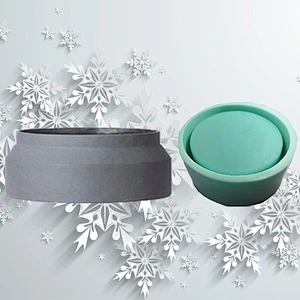 Nordic cement flower pot  silica gel creative simple home decoration Concrete planter silicone Molds
