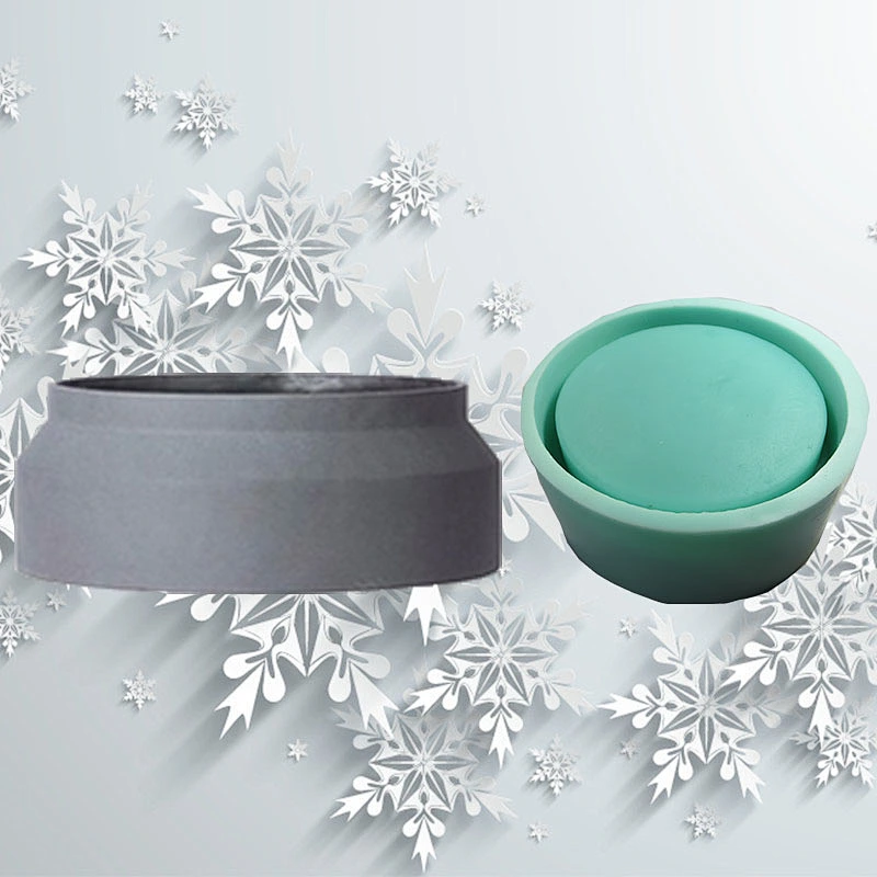 Nordic cement flower pot  silica gel creative simple home decoration Concrete planter silicone Molds