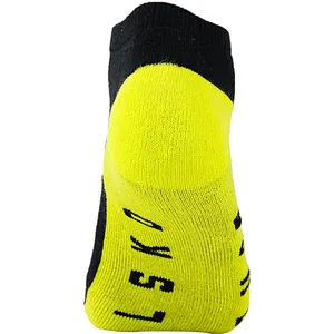 cotton non slip jacquard half terry sport socks