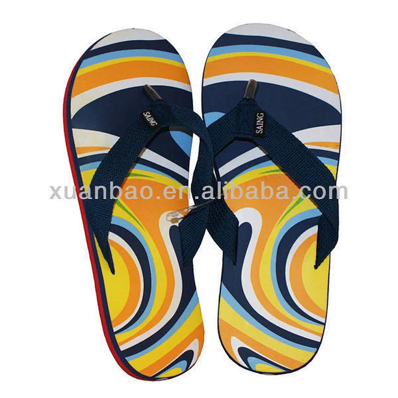 Alibaba online wholesale cheap cartoon printed fashion men slippers outdoor slipper