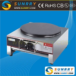 Competitive Gas Stainless Steel Automatic Crepe Machine (SUNRRY SY-CG45D)