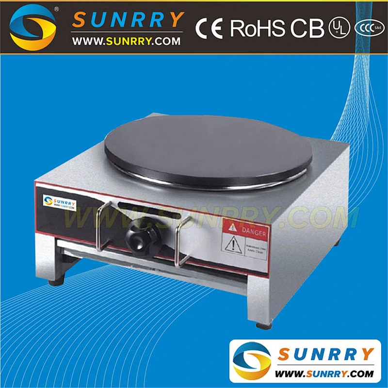 Competitive Gas Stainless Steel Automatic Crepe Machine (SUNRRY SY-CG45D)