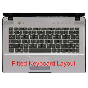 TPU Keyboard Protector Cover Skin transparent laptop skin pack for lenovo laptop Z470 keyboard protector