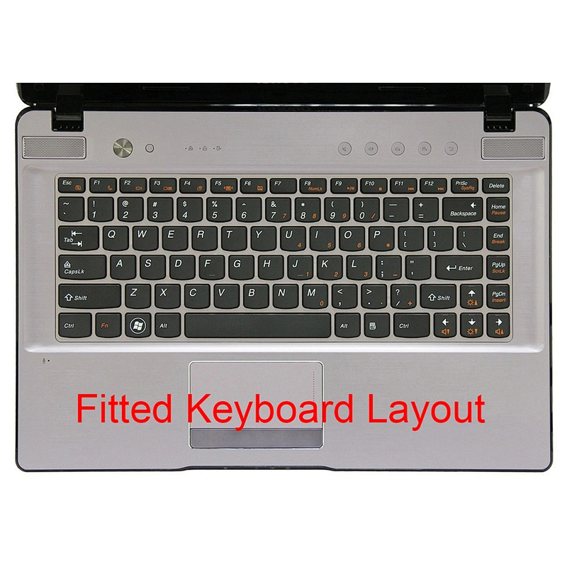 TPU Keyboard Protector Cover Skin transparent laptop skin pack for lenovo laptop Z470 keyboard protector