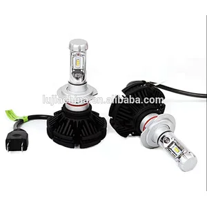 Super lights effect aftermarket led headlights bulbs,6000lm 360 light x3 h4 led lighting h7 9005 9006 g8 cob h4 h11 c6 kits