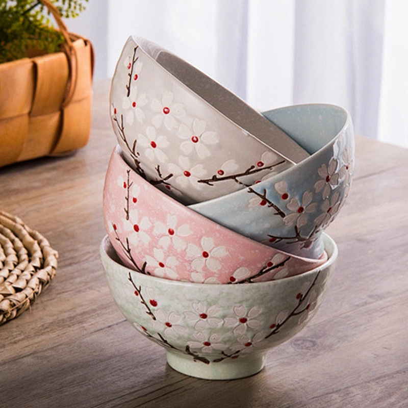 Hot selling new style glaze and colours bowl Screw bowl for corporate gift