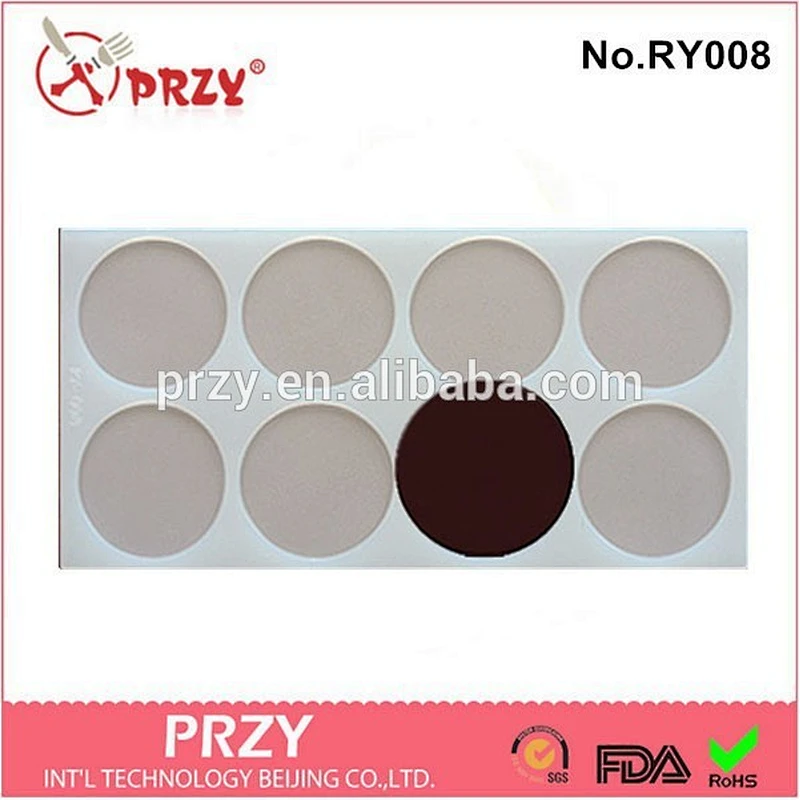 RY008 New design round shape chocolate mold