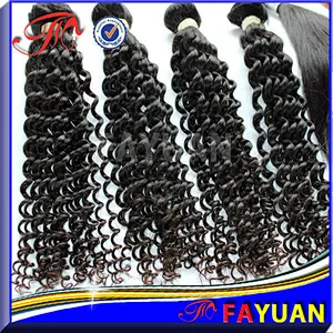 Full cuticle 100% raw unprocessed hair Brazilian Virgin Hair kinky curly