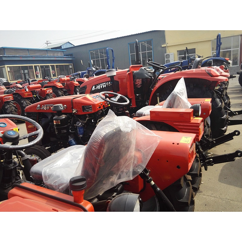 Cheap price 30HP 4x4 type garden agriculture farm mini wheel tractors YFT304