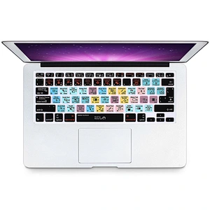 China Supplier Ado be Illustrator AI Hotkeys silicone keyboard skinKeyboard Protector Russian Custom Keyboard Skin For macbook