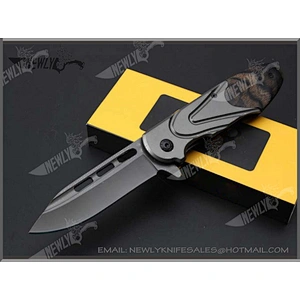 Custom Logo Folding Knife Tactical Quick Opening Pocket Knife