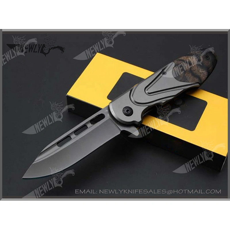 Custom Logo Folding Knife Tactical Quick Opening Pocket Knife