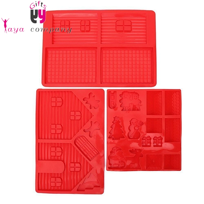 Custom Food Grade 3D Different Shape Silicone Cupcake Baking Molds