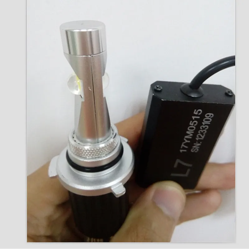 Lujia XHP70 High Power 60W 6600lm cars accessories L7 H4 H7 H8 H9 H11 9012 9005 9006 D1 D2 D3 D4 Car LED Headlight bulbs
