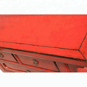 wholesale chinese antique reproduction lacquer drawer storage cabinet furniture