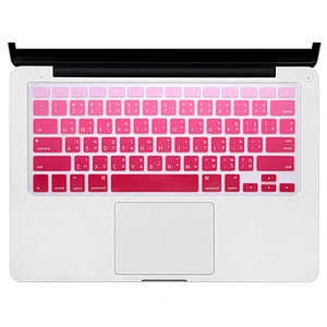 custom rainbow silicone keyboard cover Keyboard Protector for macbook thai keyboard Pro Retina Display 13