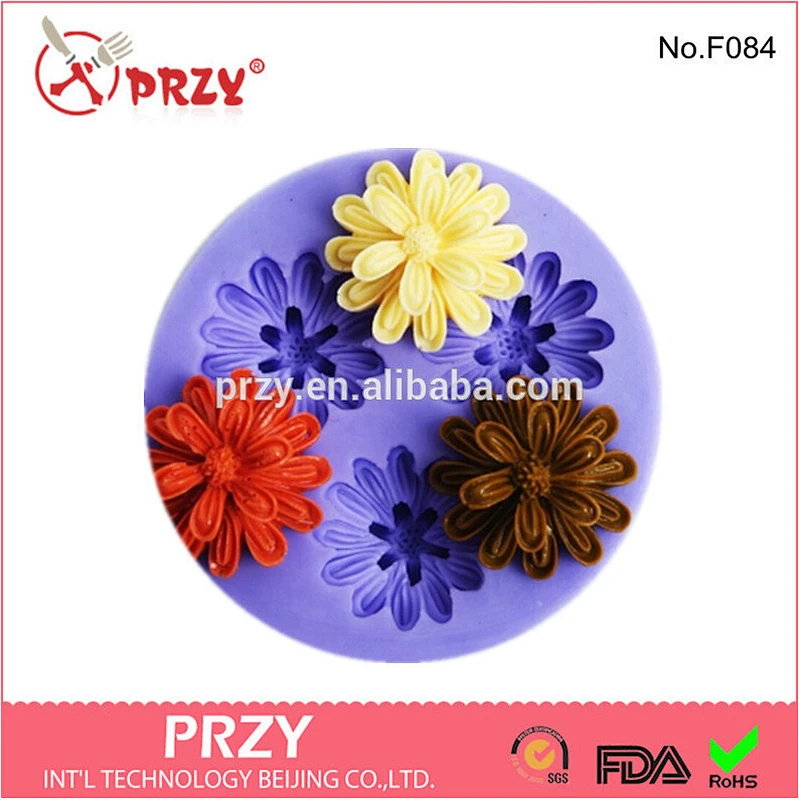 sugar flower fondant decorative sugarcraft silicone mold