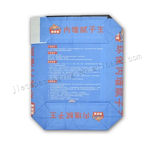 Construction and building use 25kg multilayer kraft paper cement bag for mortar,lime,tile adhesive,wall putty powder
