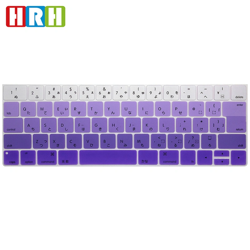 Custom Silicone Keyboard Cover For Macbook Pro 13 Touch Bar A1706 A1707 Japanese Version