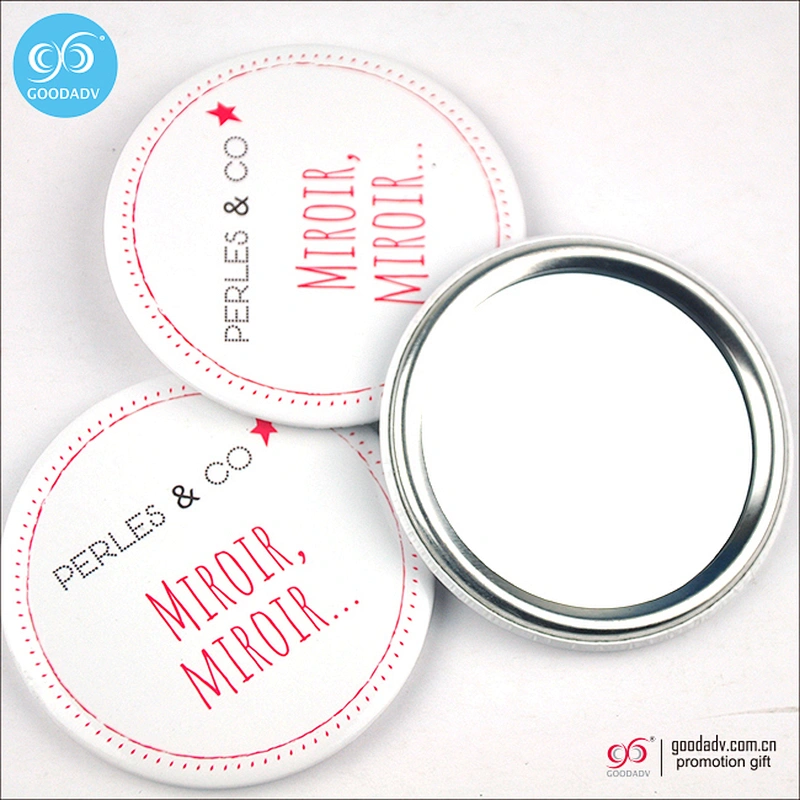 Cheap decorative mini pocket mirror / small makeup mirror / compact mirror