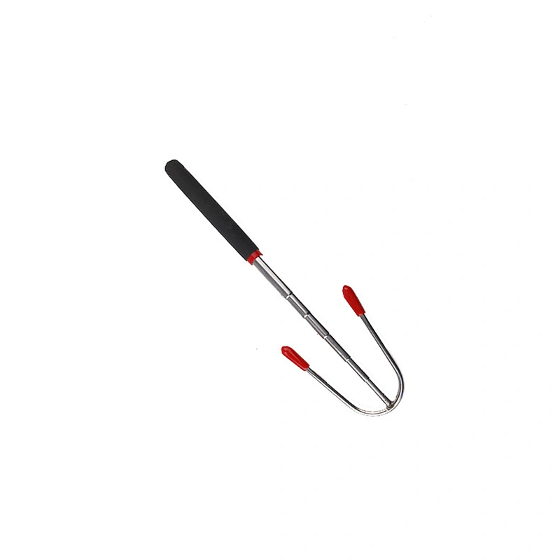 Hot dog Marshmallow Wooden Handle Stainless Steel Telescopic BBQ Forks