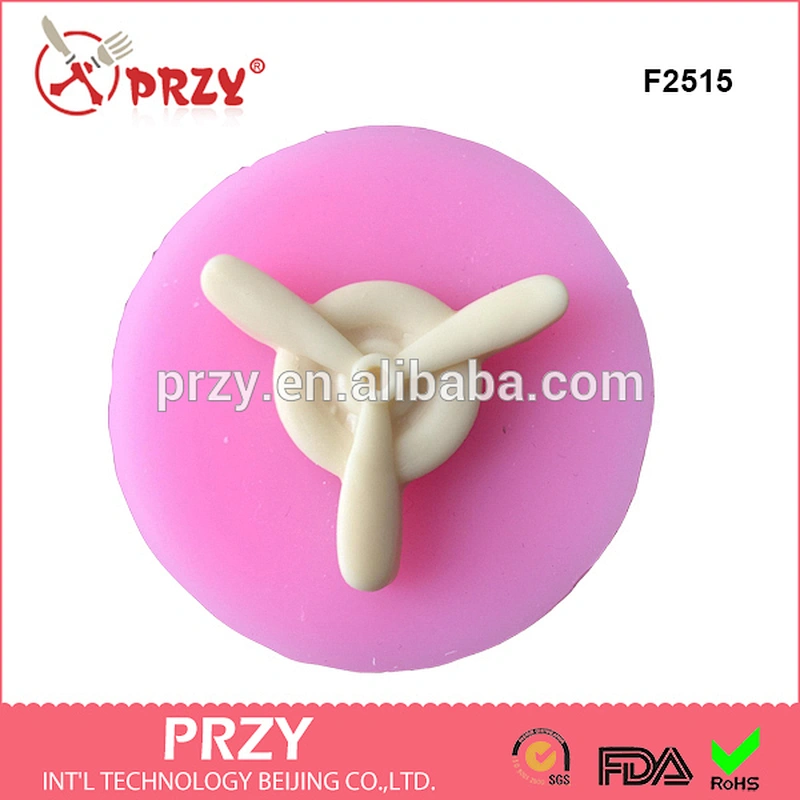 F2515 New Design 3D winnower silicone Fondant mould/soap mold