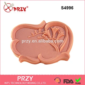 Freesia 3d silicone molds handmade soap mold DIY silicone soap molds -S4996