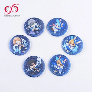 2018 latest button badge parts 25mm button badge guangzhou advertising decorative badge