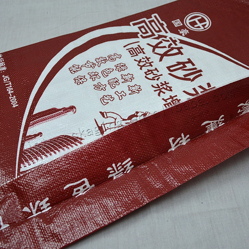 25kg plastic laminated cement bag for Mortar,plaster screed,tile adhesive,gypsum,wall putty powder