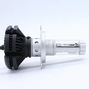 Fanless H7 H1 9005 H4 H13 50w 6000lm X3 Led Headlight Bulbs