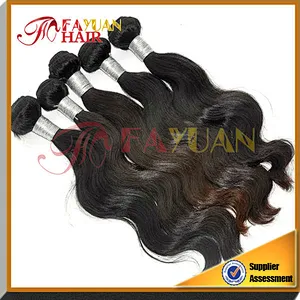 Noble virgin peruvian wavy hair with intact cuticle body wave human hair extension peruvian hair