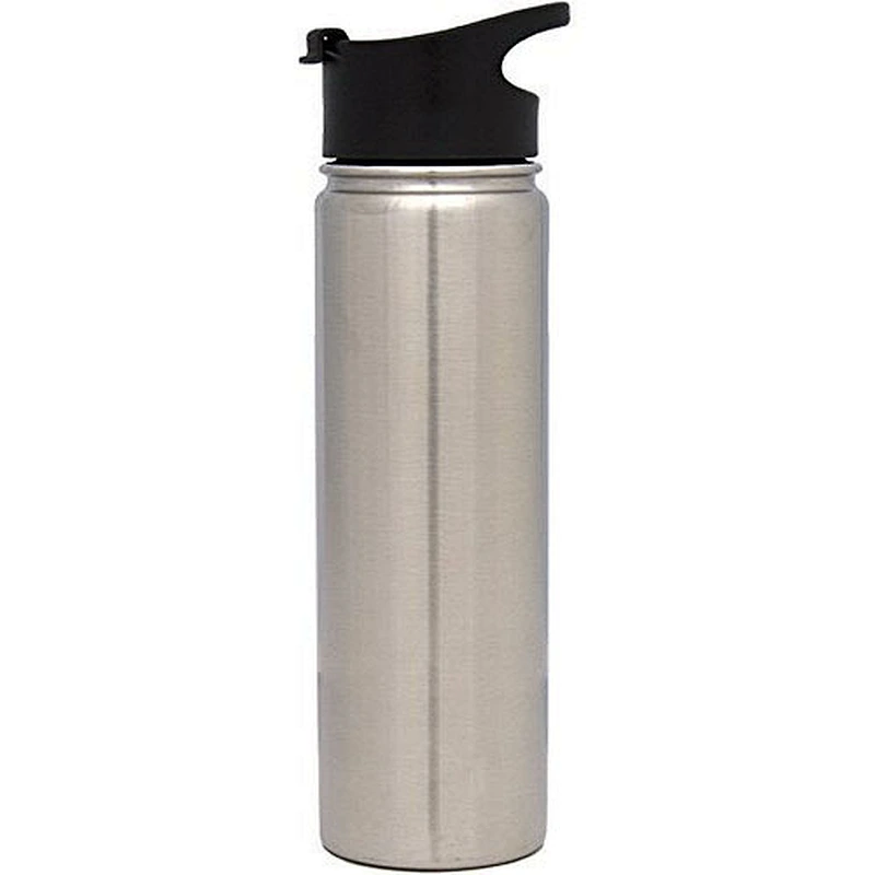 Wholesale Wide Mouth Vacuum Insulated Stainless Steel Powder Coated Sports Water Bottle with Extra Lid