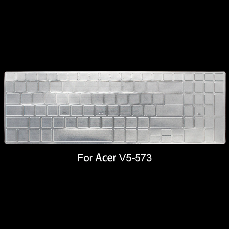 Transparent laptop skin protector tpu laptop skin Keyboard cover skin protector for Acer E5-473