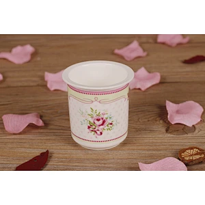 Beatiful rose pattern coffee and milk cup afternoon tea sets cup for office