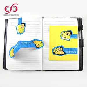 Hot sell cartoon anime globe magnetic bookmark die cut magnetic bookmarks