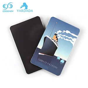 Tourist Souvenir Rectangle Custom Metal Tinplate Fridge Magnet