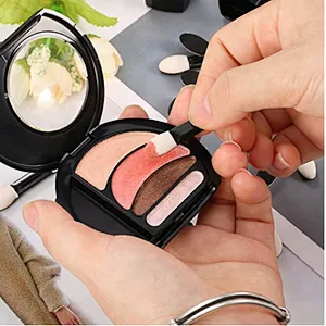 Hot Selling Double Sides Sponge Eyeshadow Brush Makeup Sponge Applicator