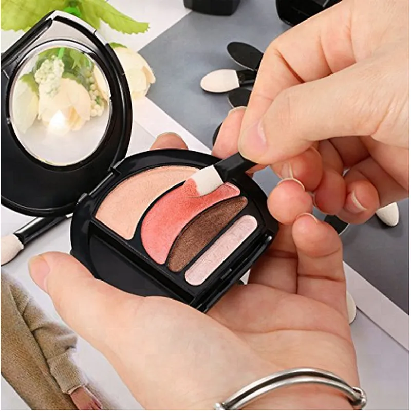 Hot Selling Double Sides Sponge Eyeshadow Brush Makeup Sponge Applicator