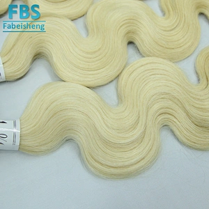 Wholesale price hair 613 blonde body wave 100% virgin human hair with certificate colored hair