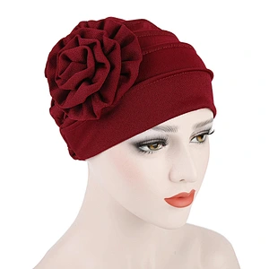 Islamic muslim hijab cap muslim caps for women with flower