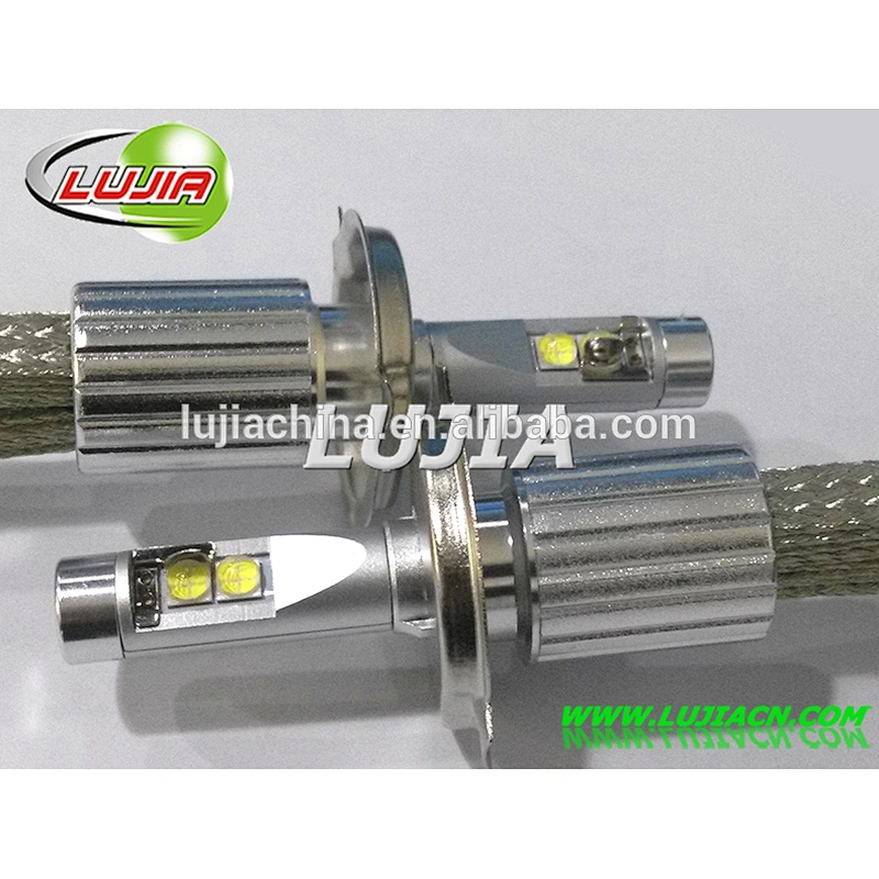 工場供給自動車電気システムカーアクセサリー9600lm XHP50 LED H4 HB2 HB5自動オートバイLEDヘッドライトファンなし!!!
