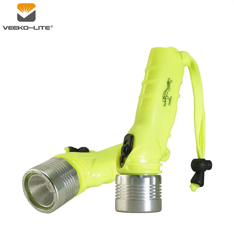 30 METERS PROFESSIONAL DIVING PLASTIC LED FLASHLIGHT TORCH AA BATTERY 2018 HOT SALE 120 LUMENS