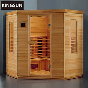 K-7120 Traditional Sauna room with Sauna stove with digital controller