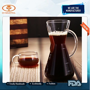 2017 hot sale cups for sublimation,good quality glass kettle with coffee&tea