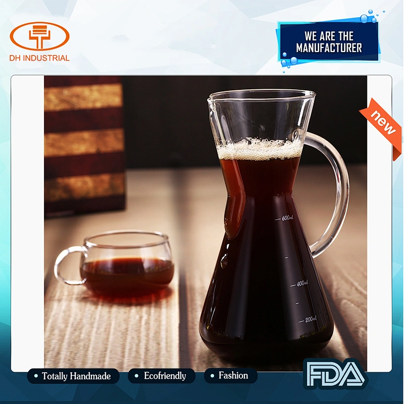 2017 hot sale cups for sublimation,good quality glass kettle with coffee&tea