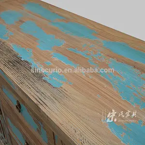 Antique kitchen solid wood cabinets antique reproduction lattice wooden door sideboard cupboard