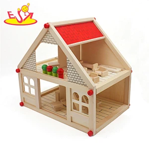 zarte Mini Puppenhaus Spielzeug für Kinder W06A033