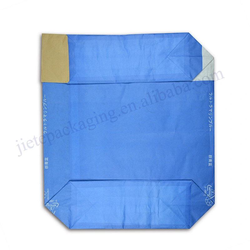 Customized design printing cheap 3 layer white kraft paper cement bag for chemical,mortar,fertilizer