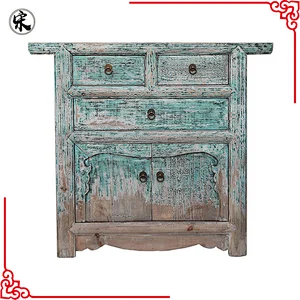chinese antique reproduction & rustic wood distressed furniture for stores