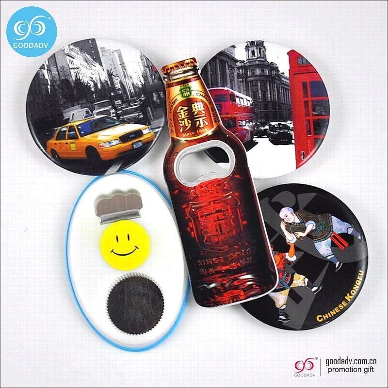 China manufacturer Color print advertising logo Promotions bottle openers